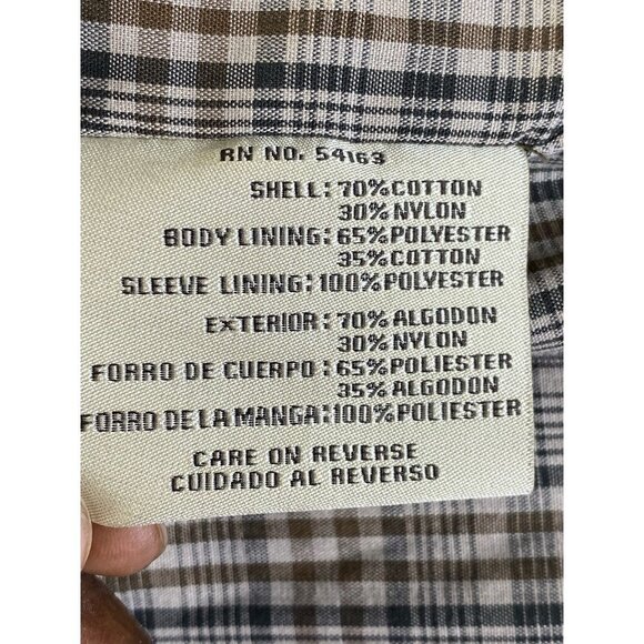 Dockers Mens Windbreaker Jacket Green Twill Pockets Collar L - Picture 5 of 8